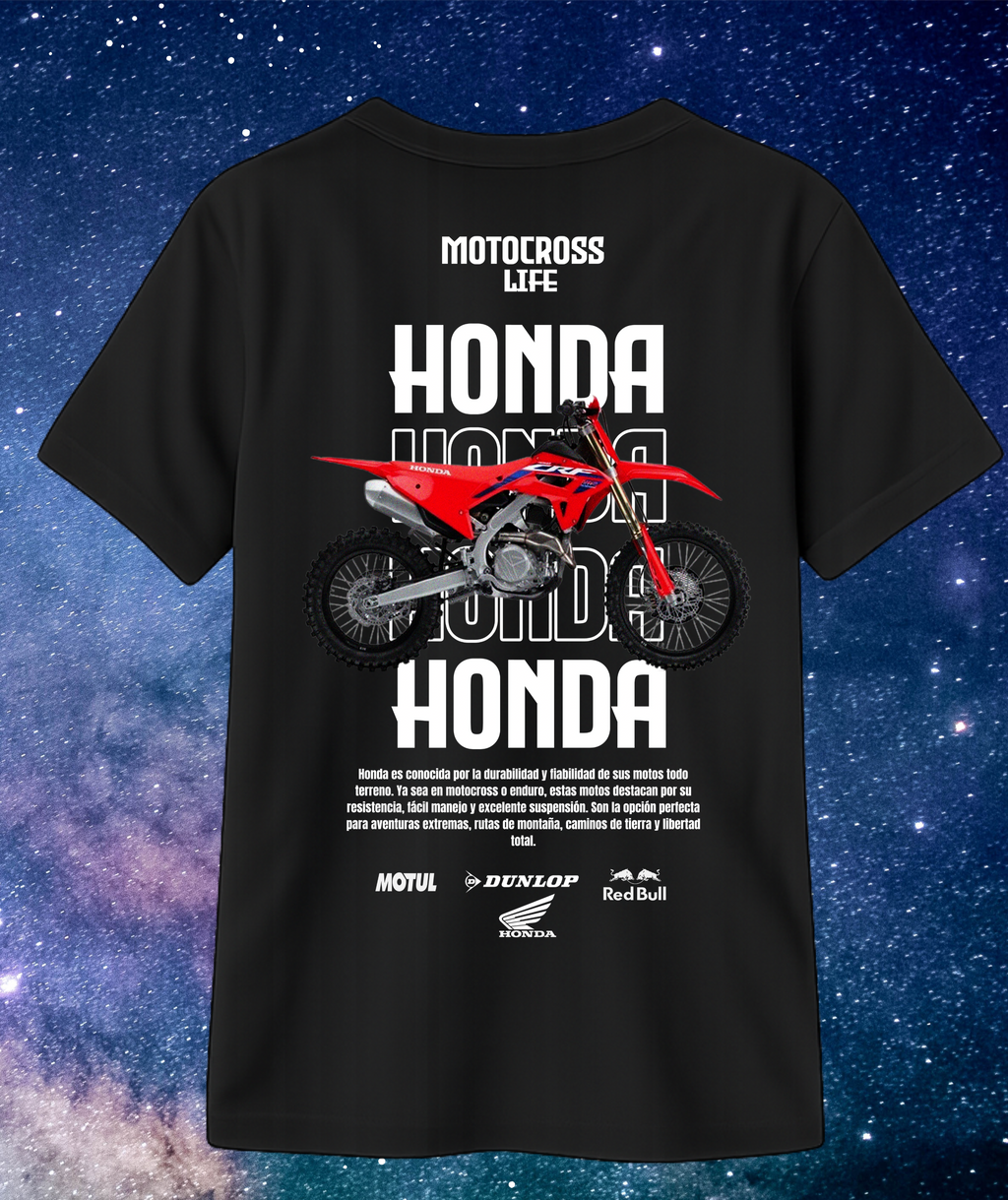 Camisa de Honda