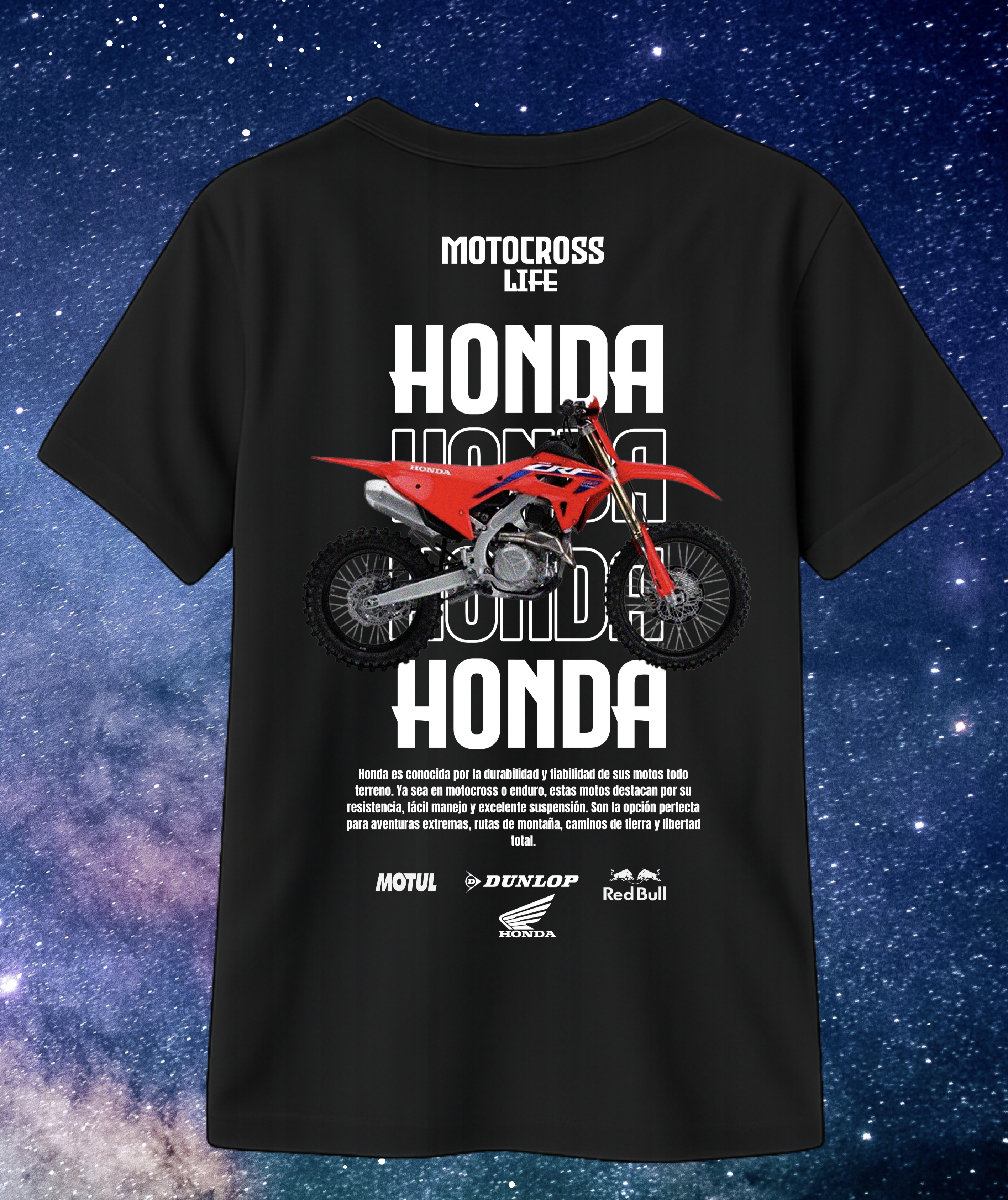 Camisa de Honda