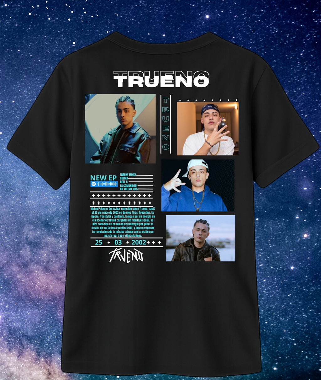 Camisa de Trueno