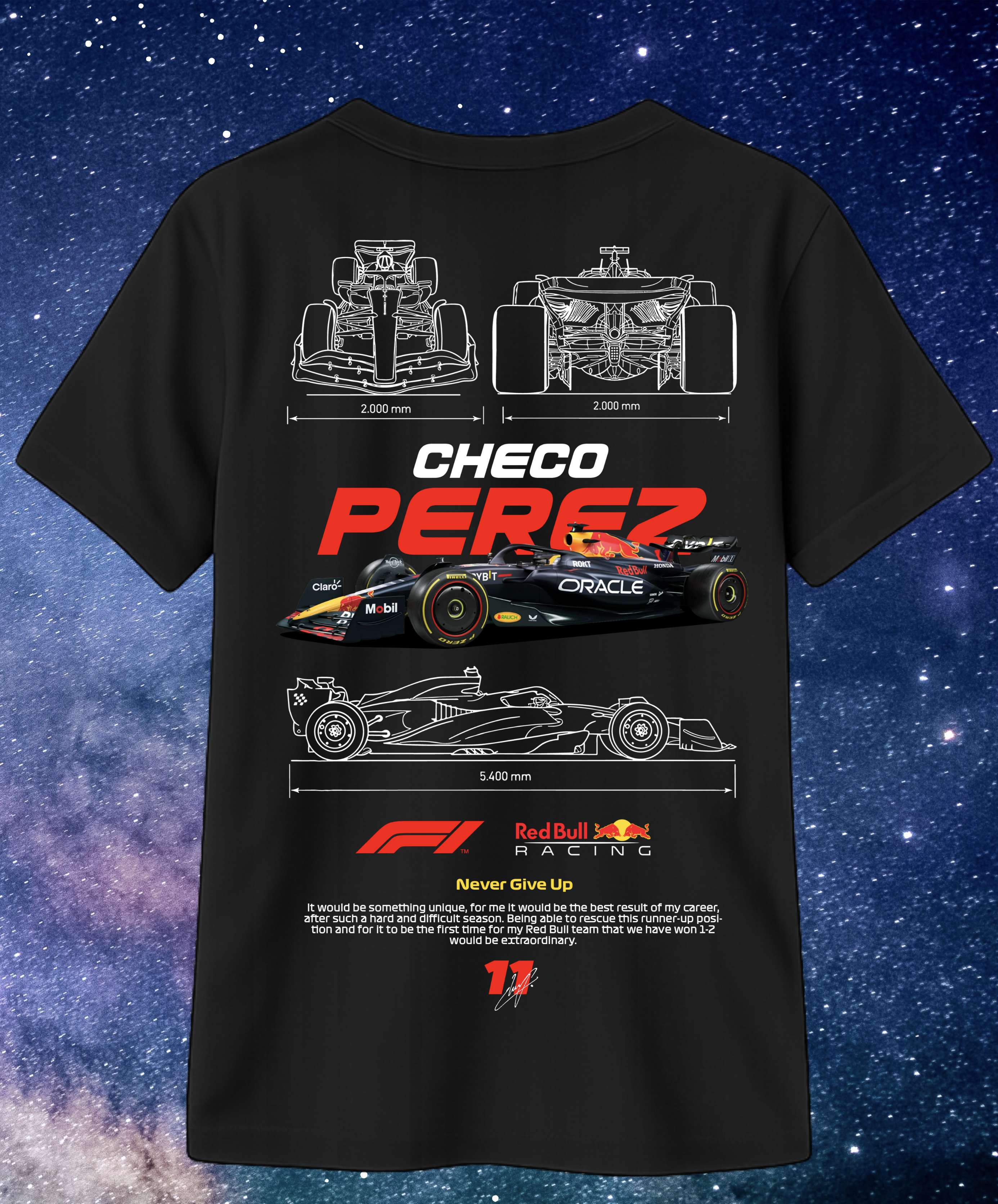 Camisa de Checo Perez