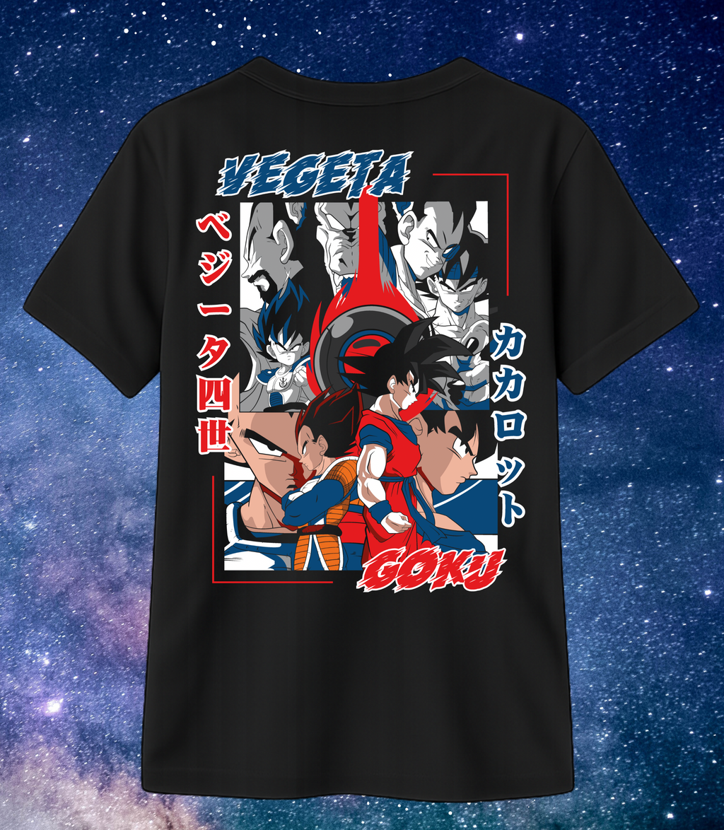 Camisa de Vegetta y Goku