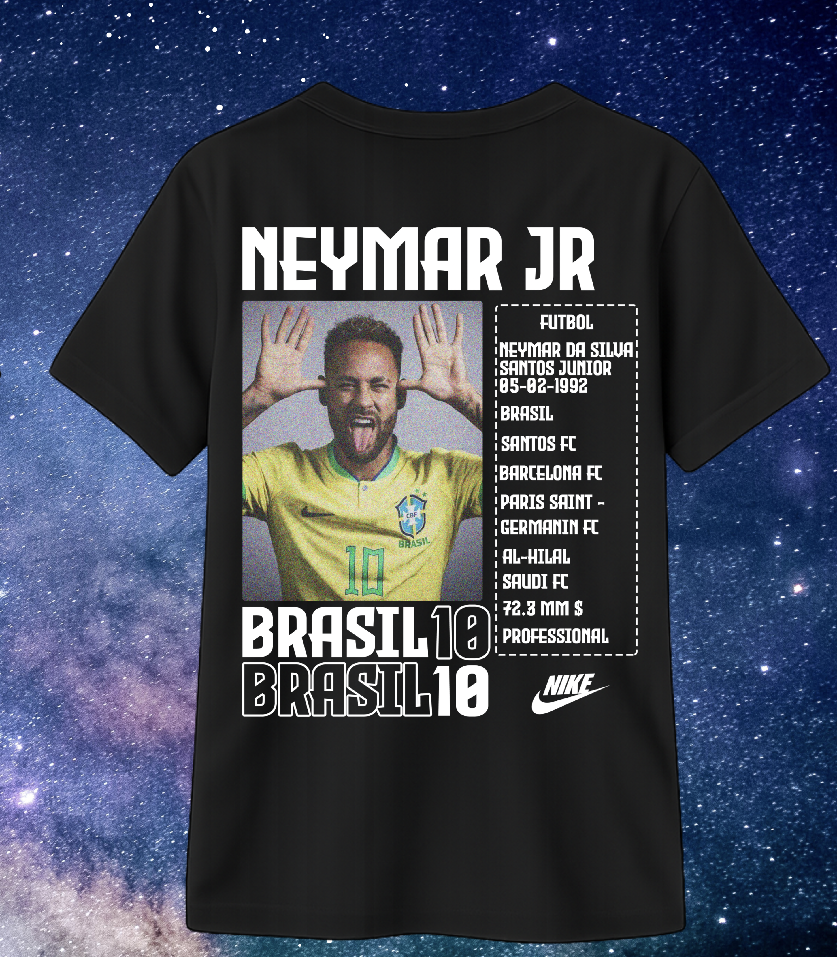 Camisa de Neymar