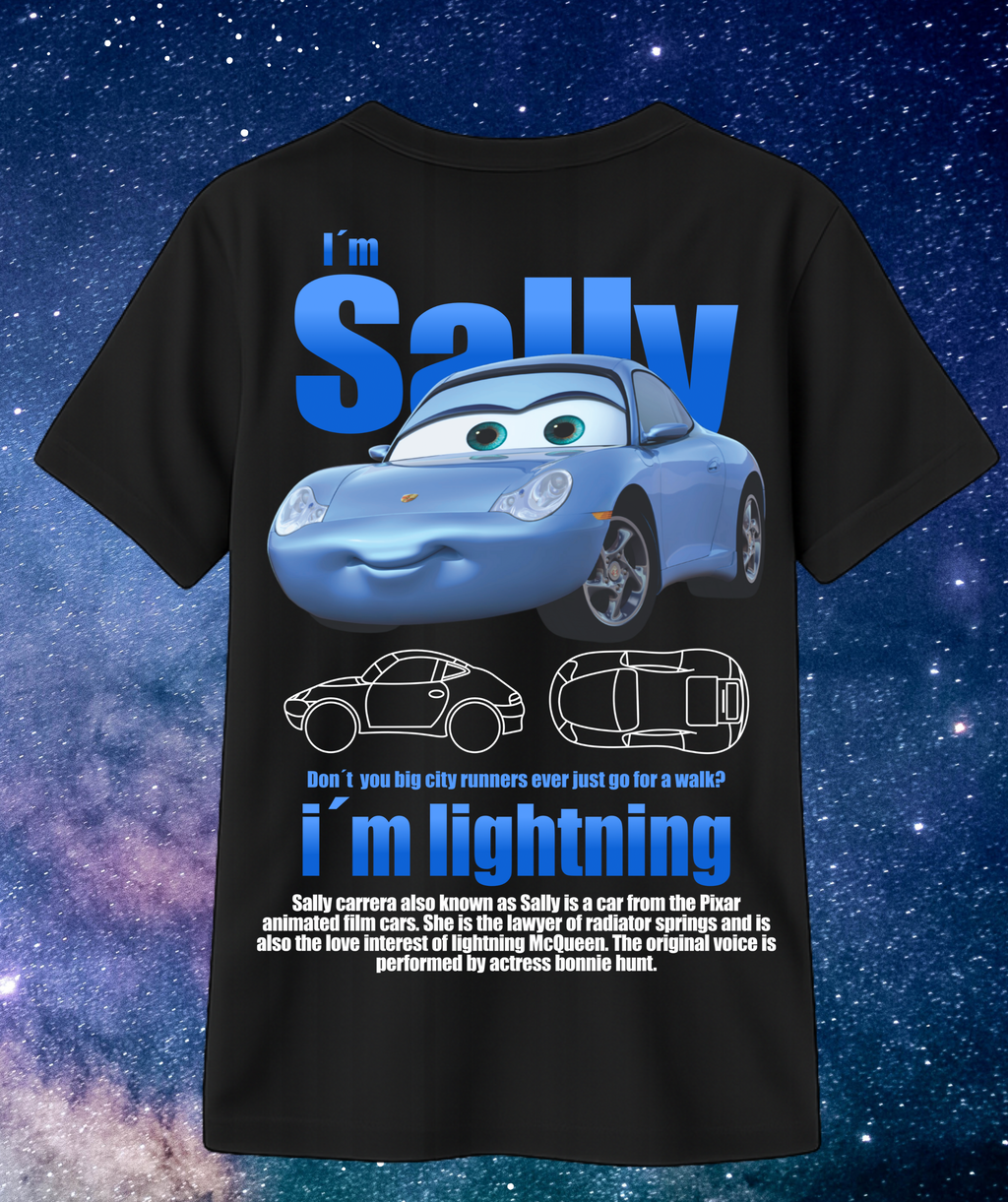 Camisa para compartir de Cars