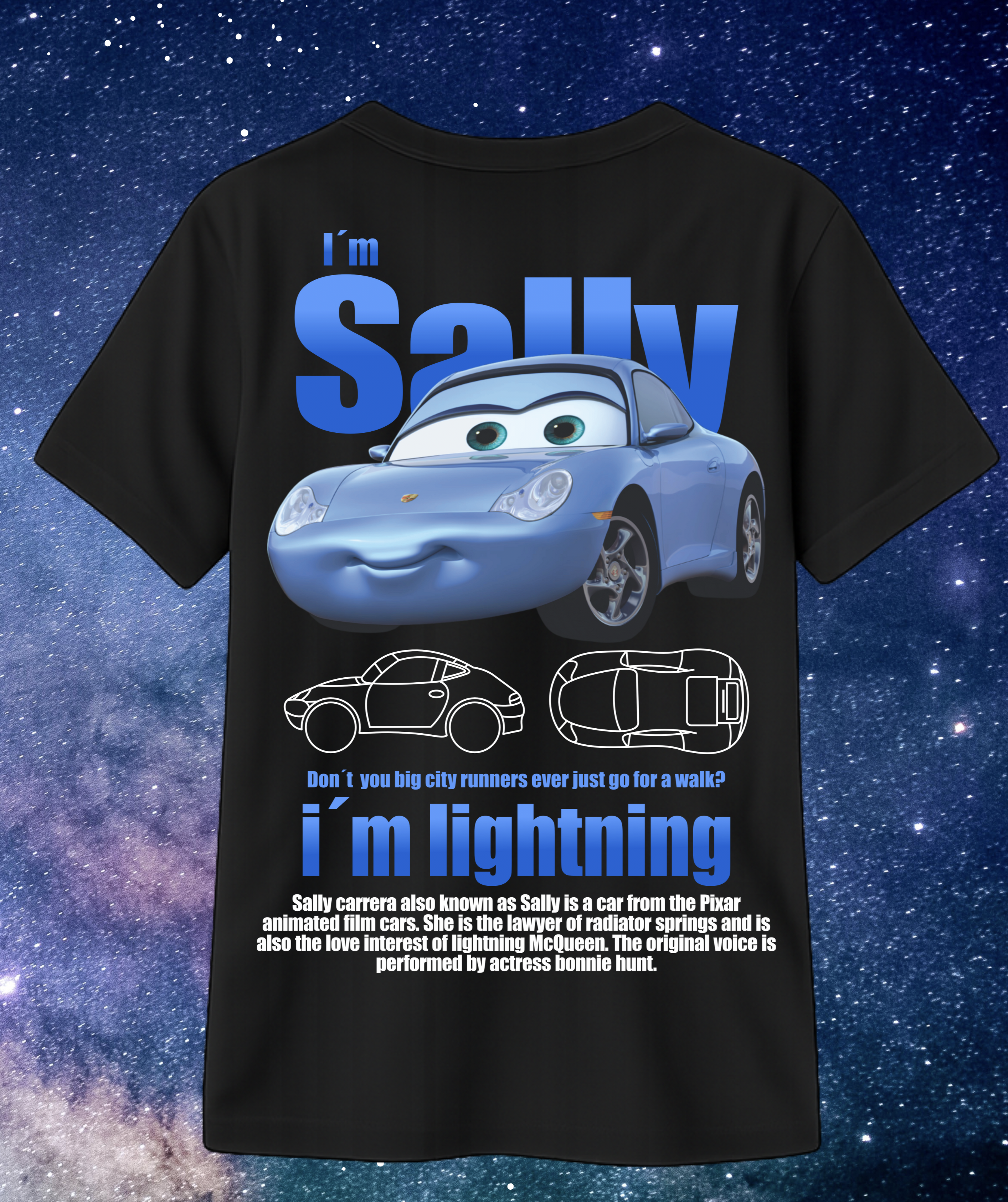 Camisa para compartir de Cars