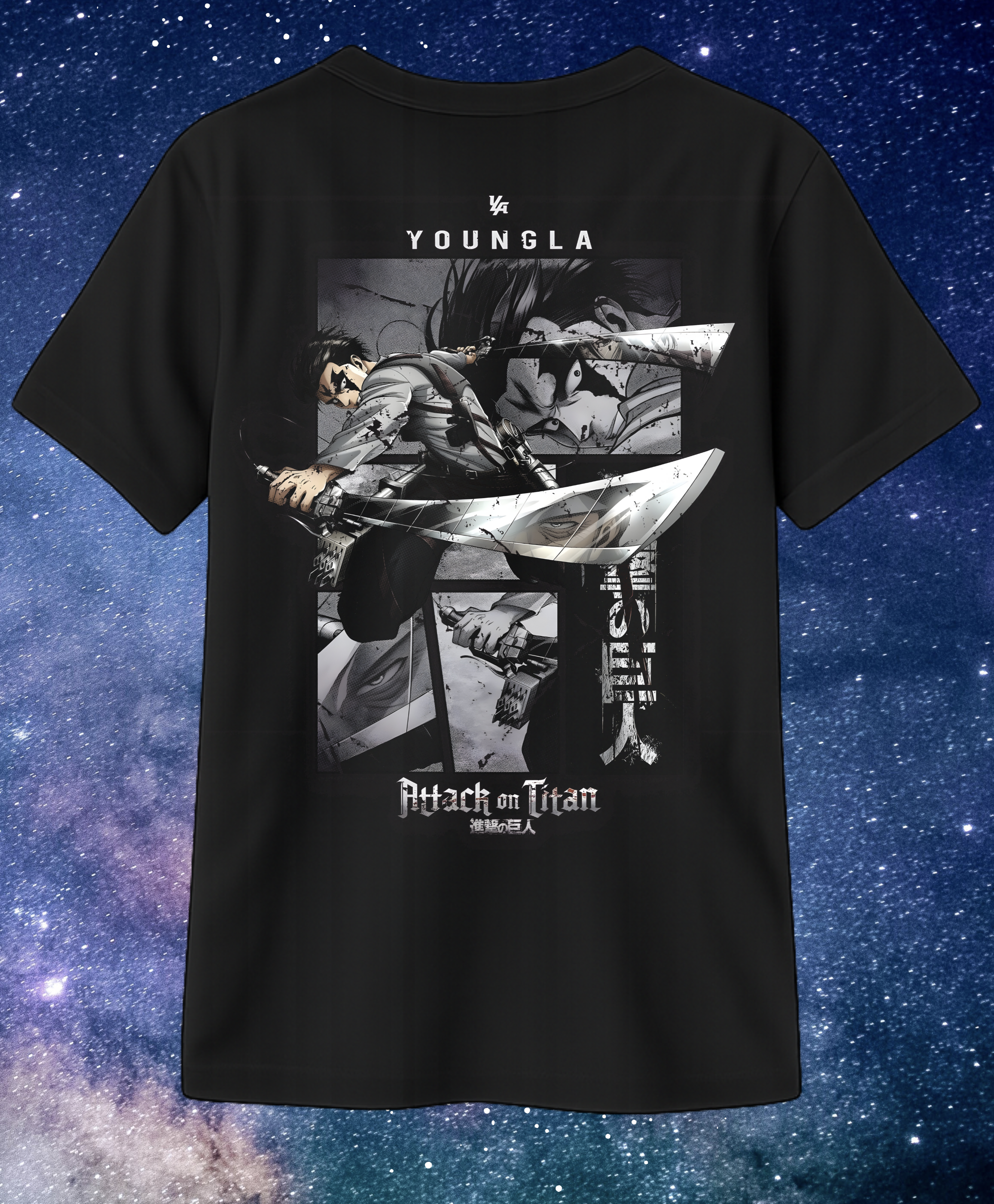 Camisa de Attack on Titan