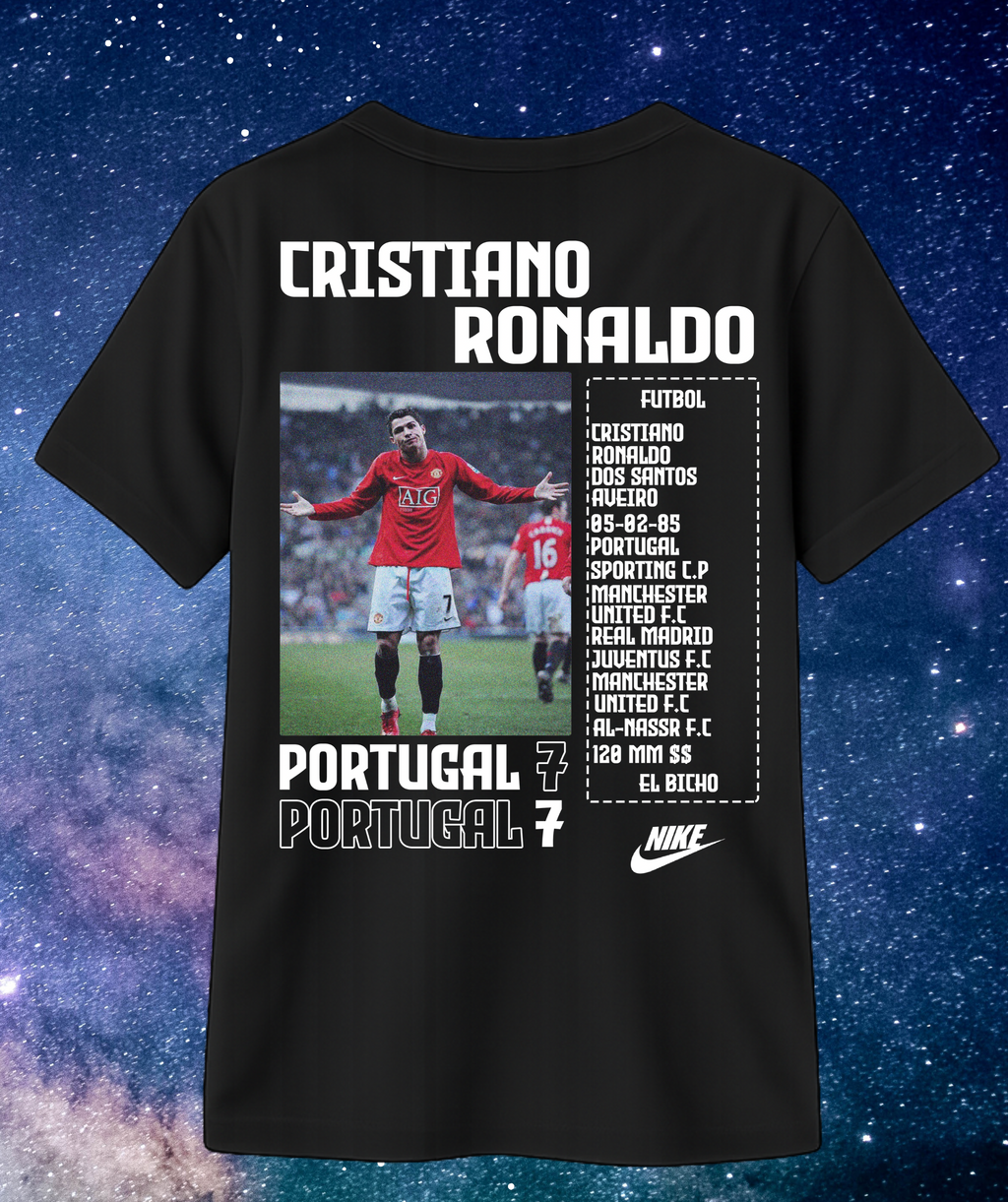 Camisa de CR7