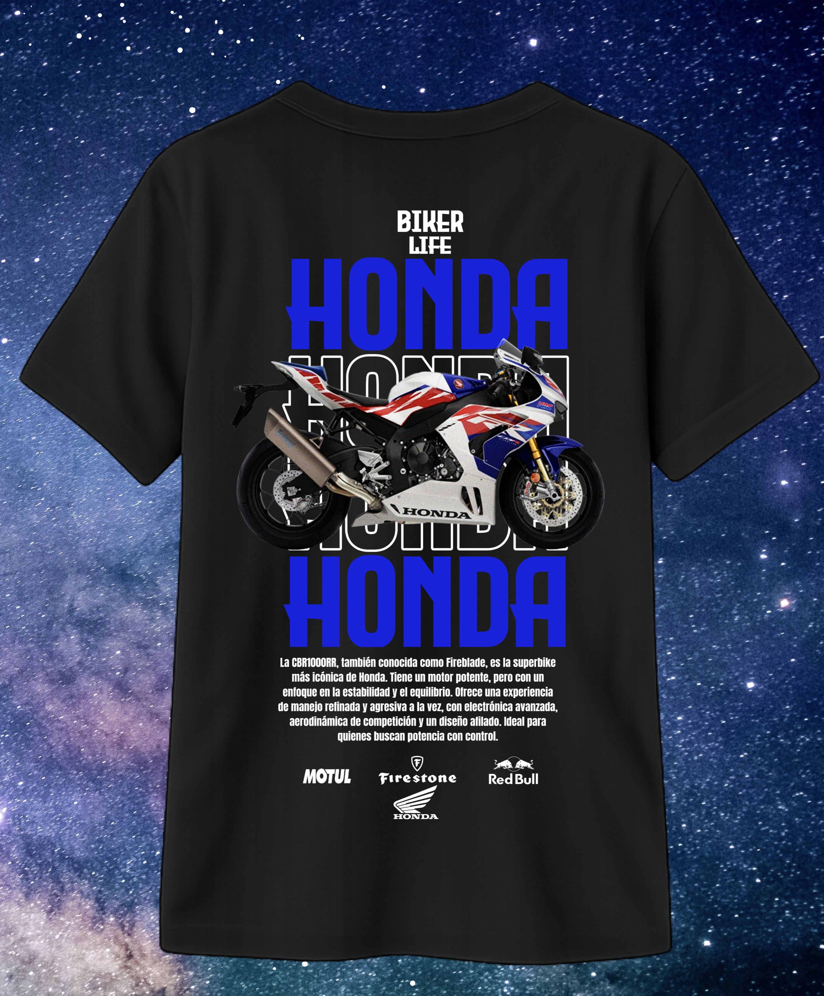 Camisa de Honda