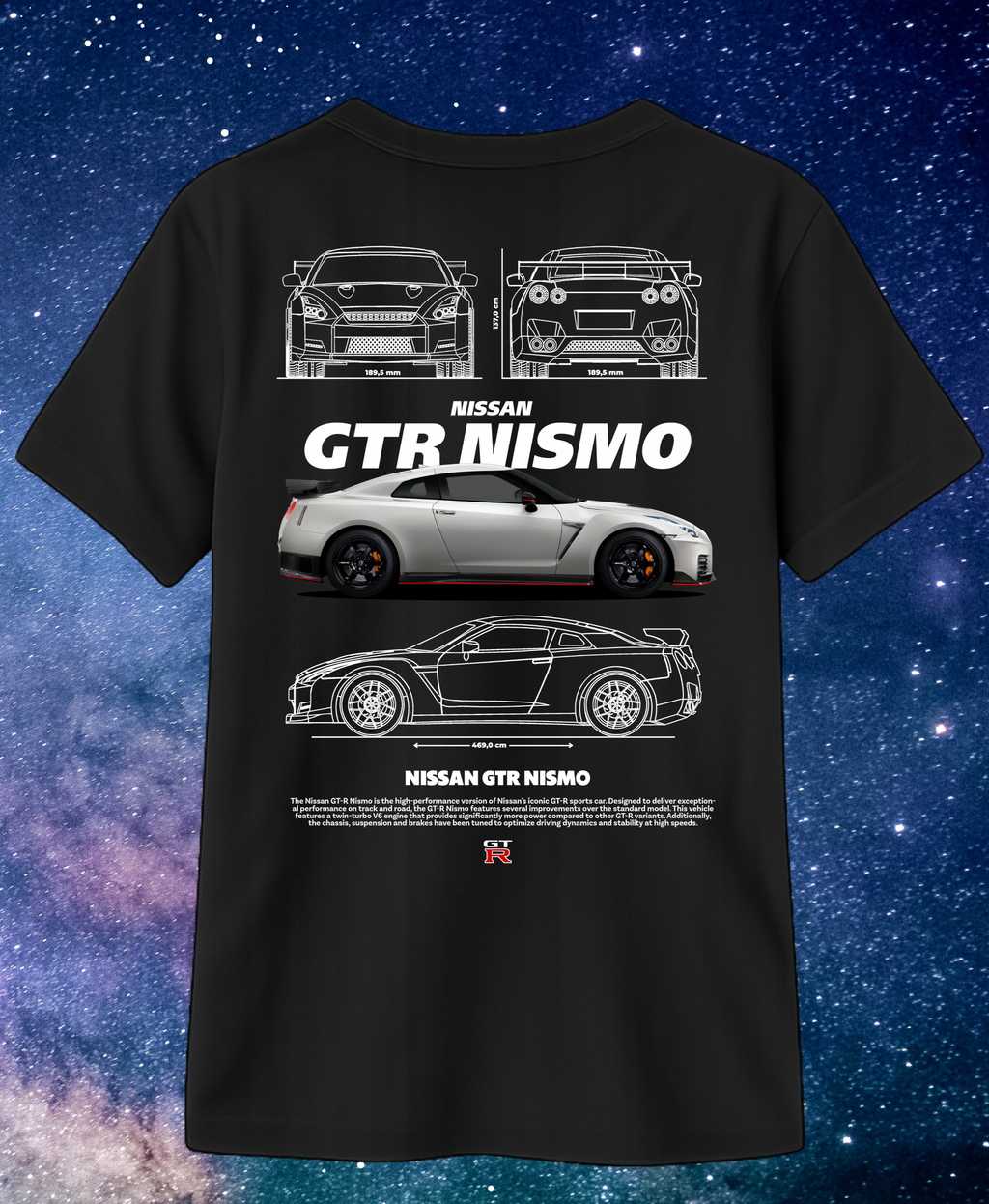 Camisa de Nissan GTR