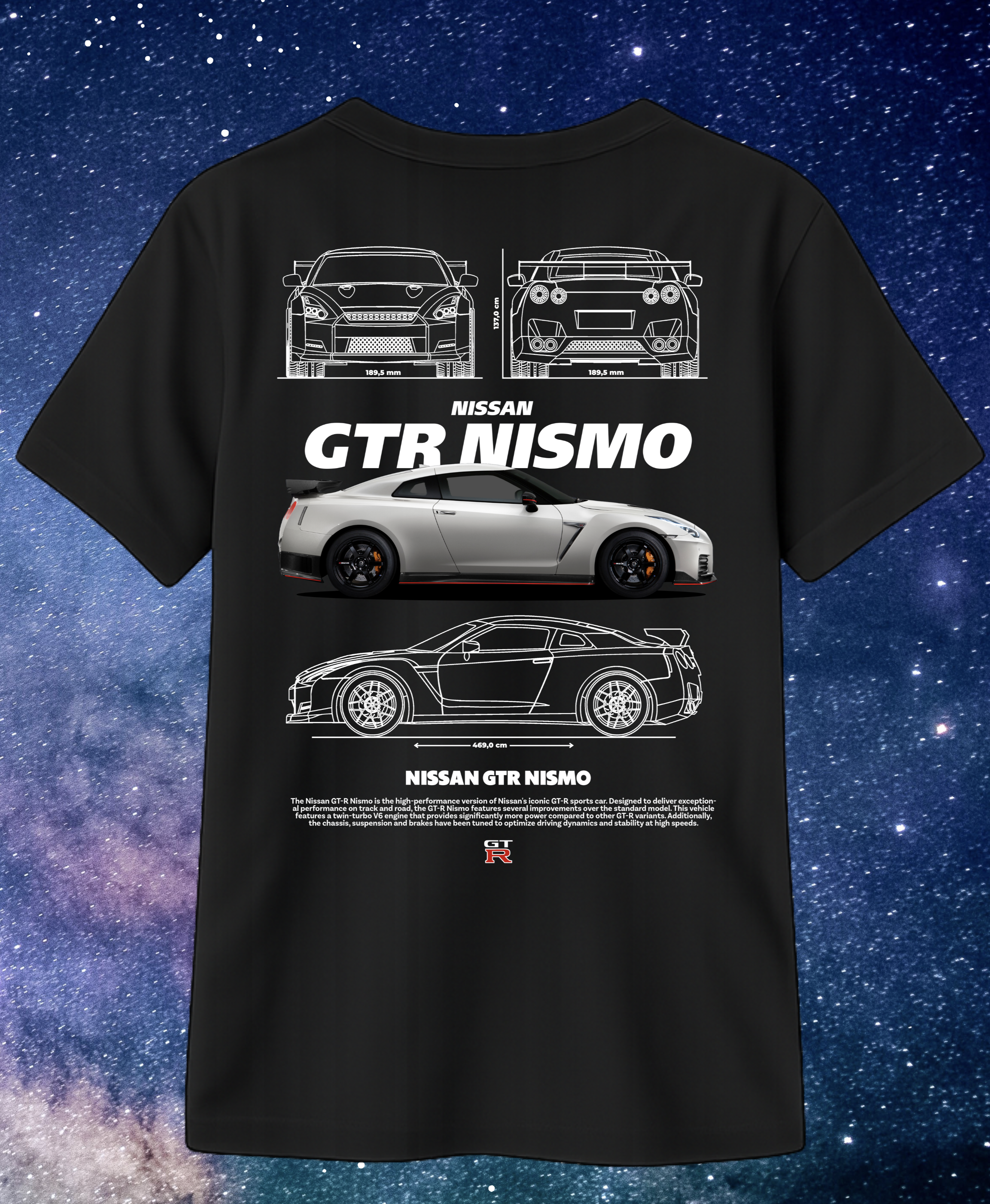 Camisa de Nissan GTR