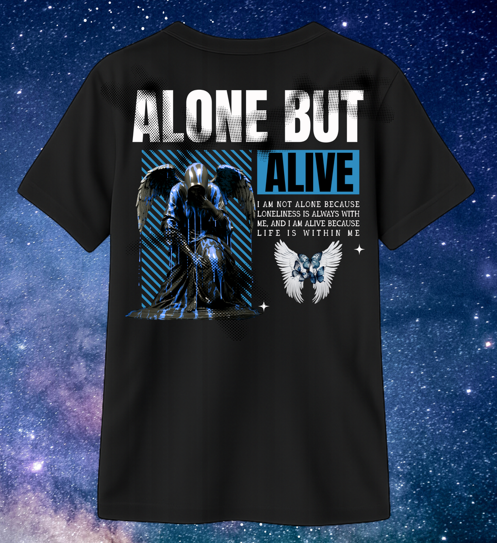 Camisa de Alone But Alive