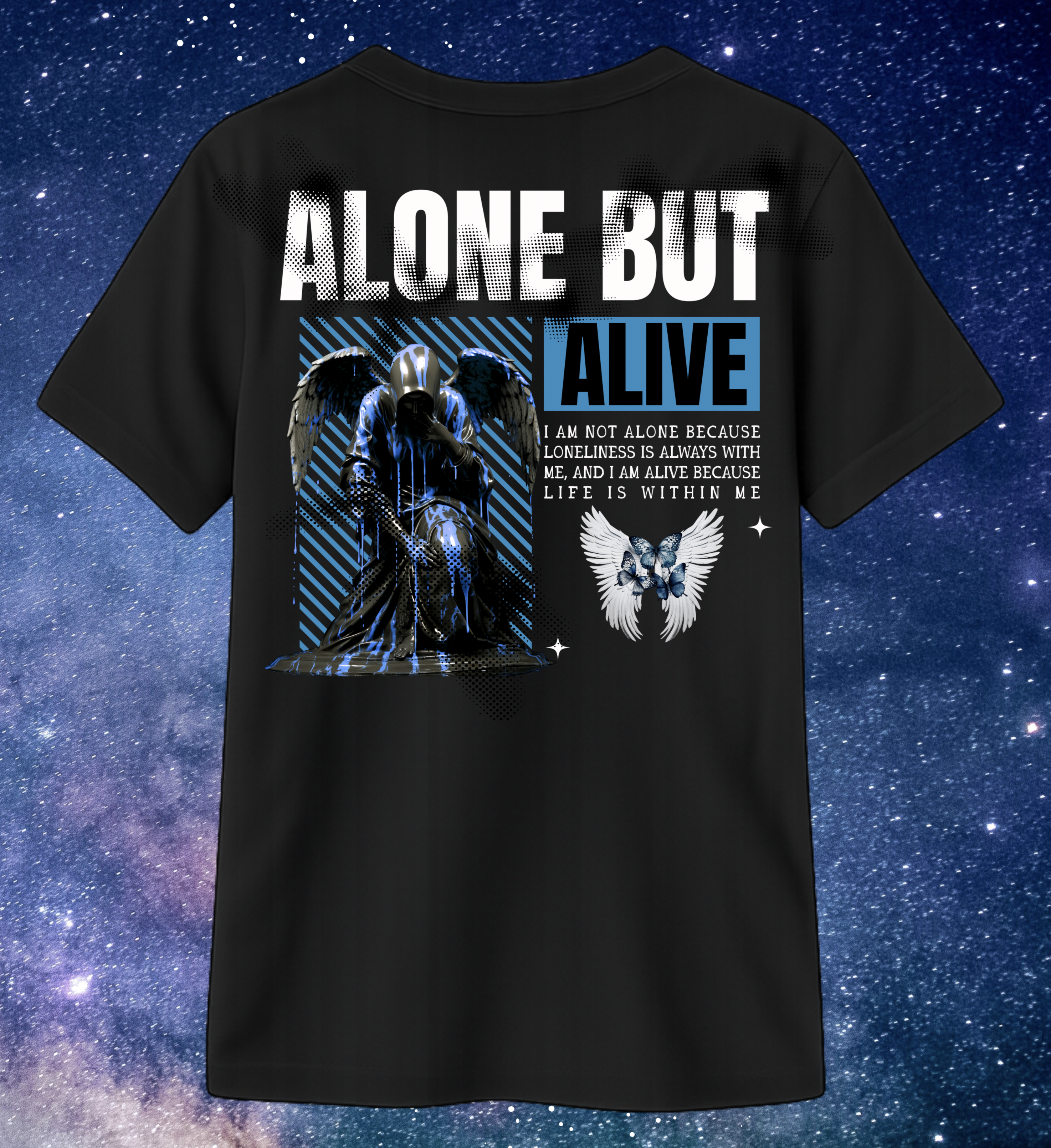 Camisa de Alone But Alive