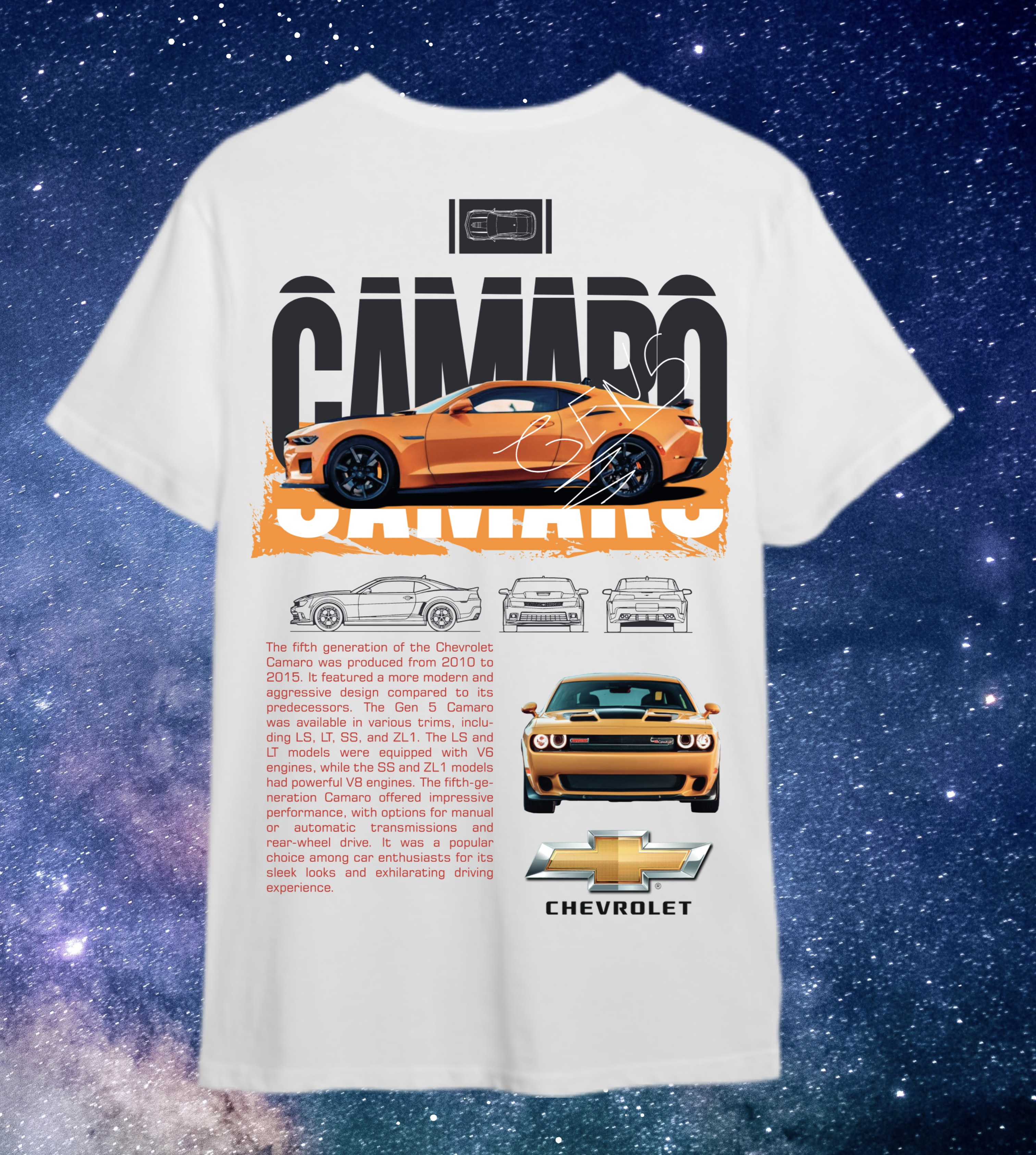 Camisa de Camaro