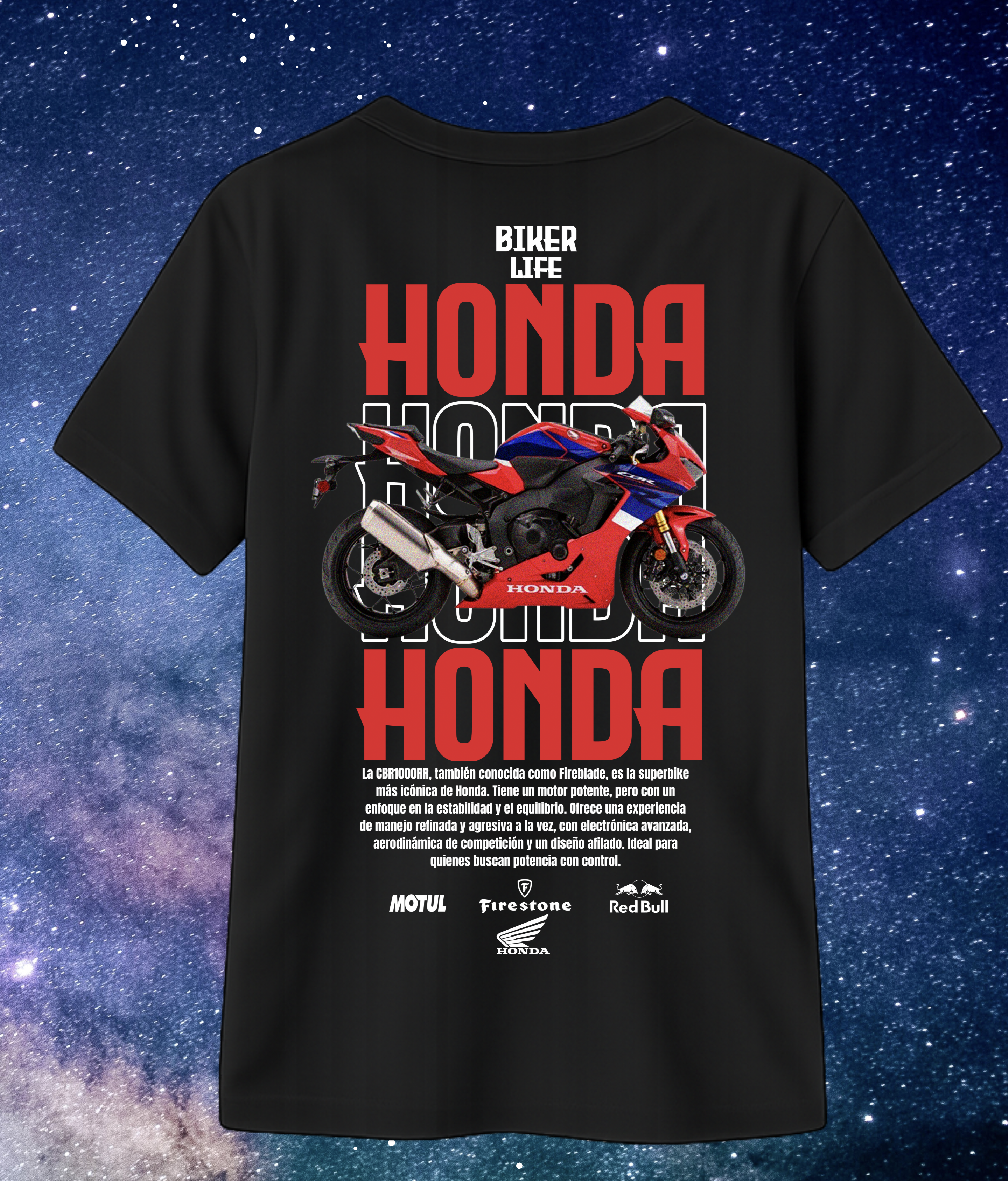 Camisa de Honda