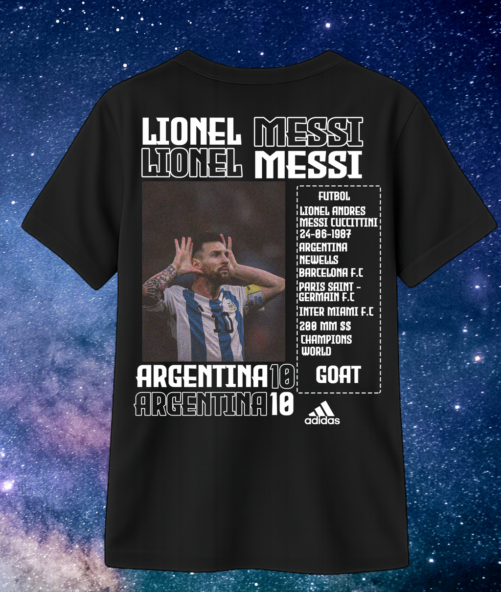 Camisa de Messi