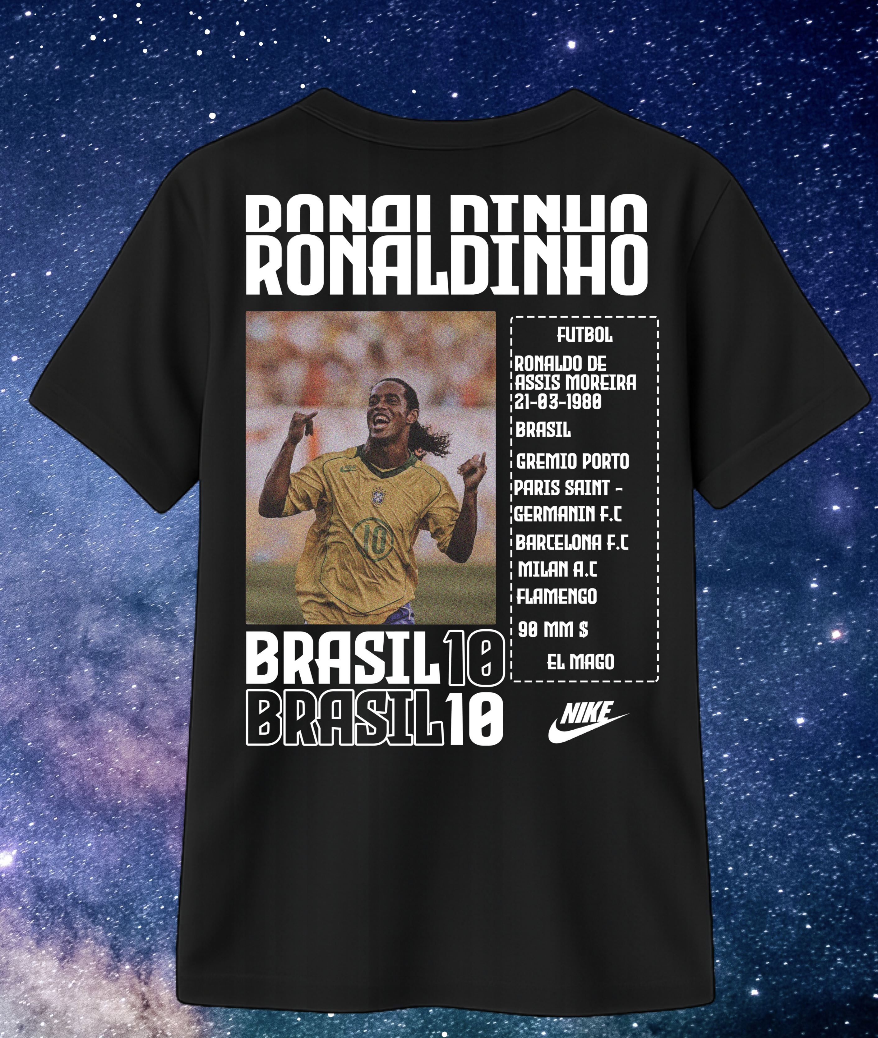 Camisa de Ronaldinho
