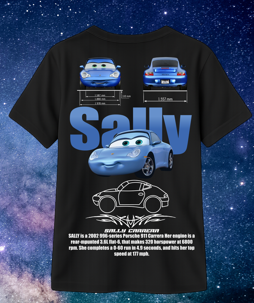 Camisa para compartir de Cars 2