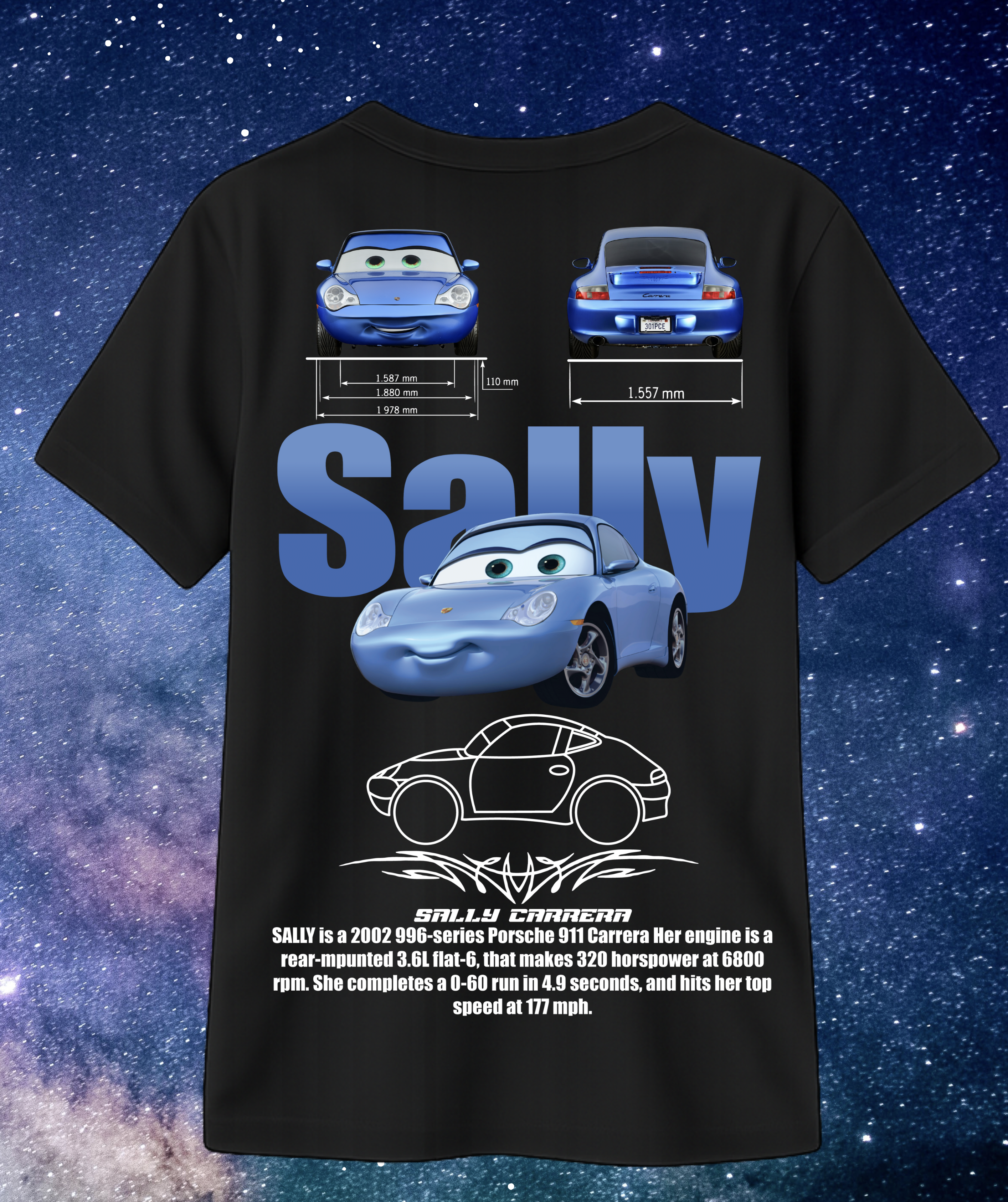 Camisa para compartir de Cars 2