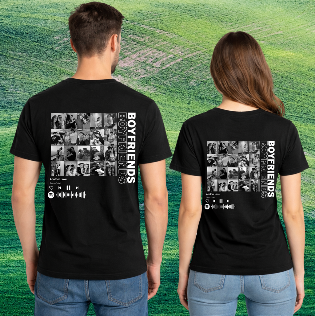 Camisa para compartir de novios