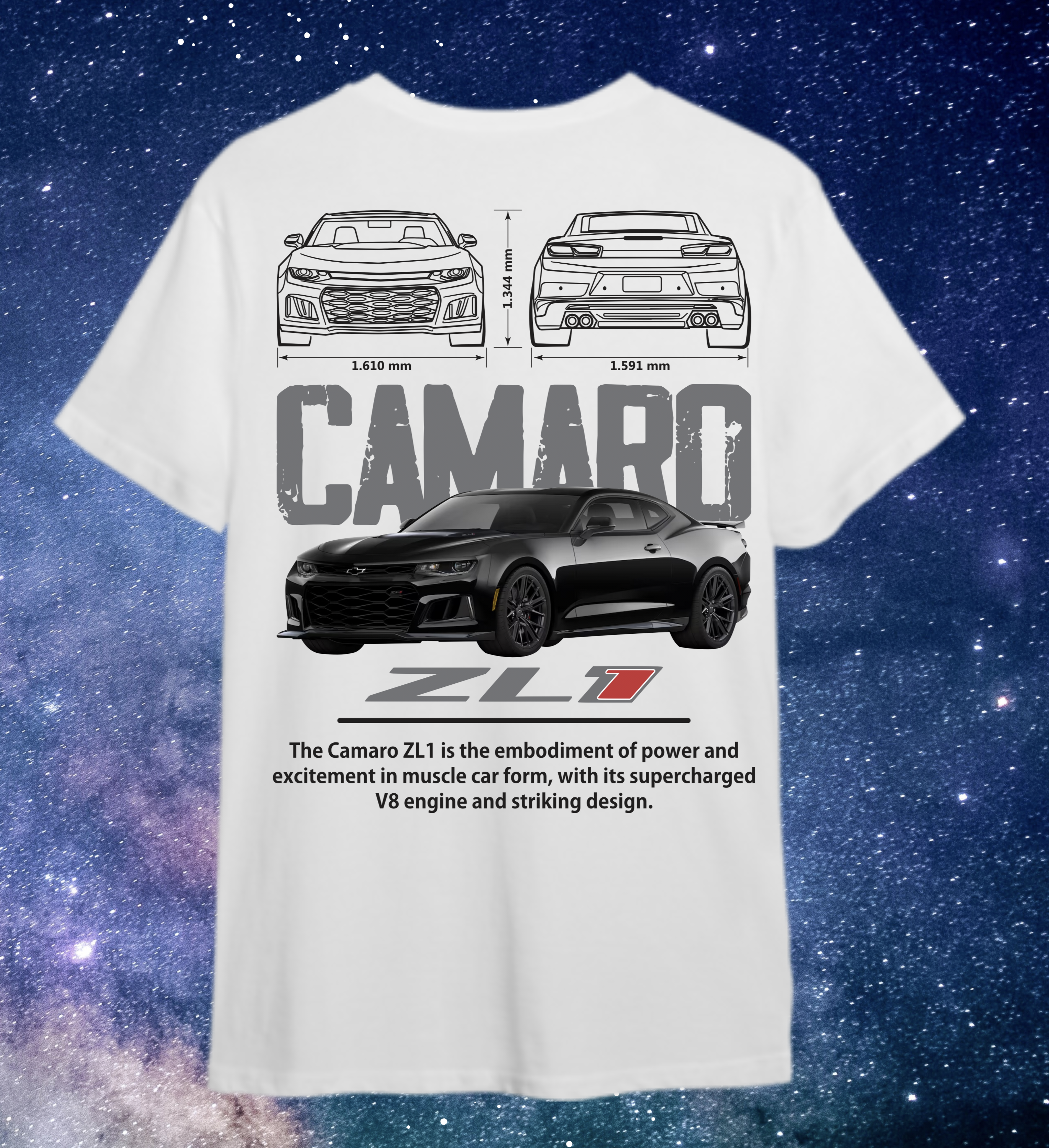 Camisa de Camaro ZL1