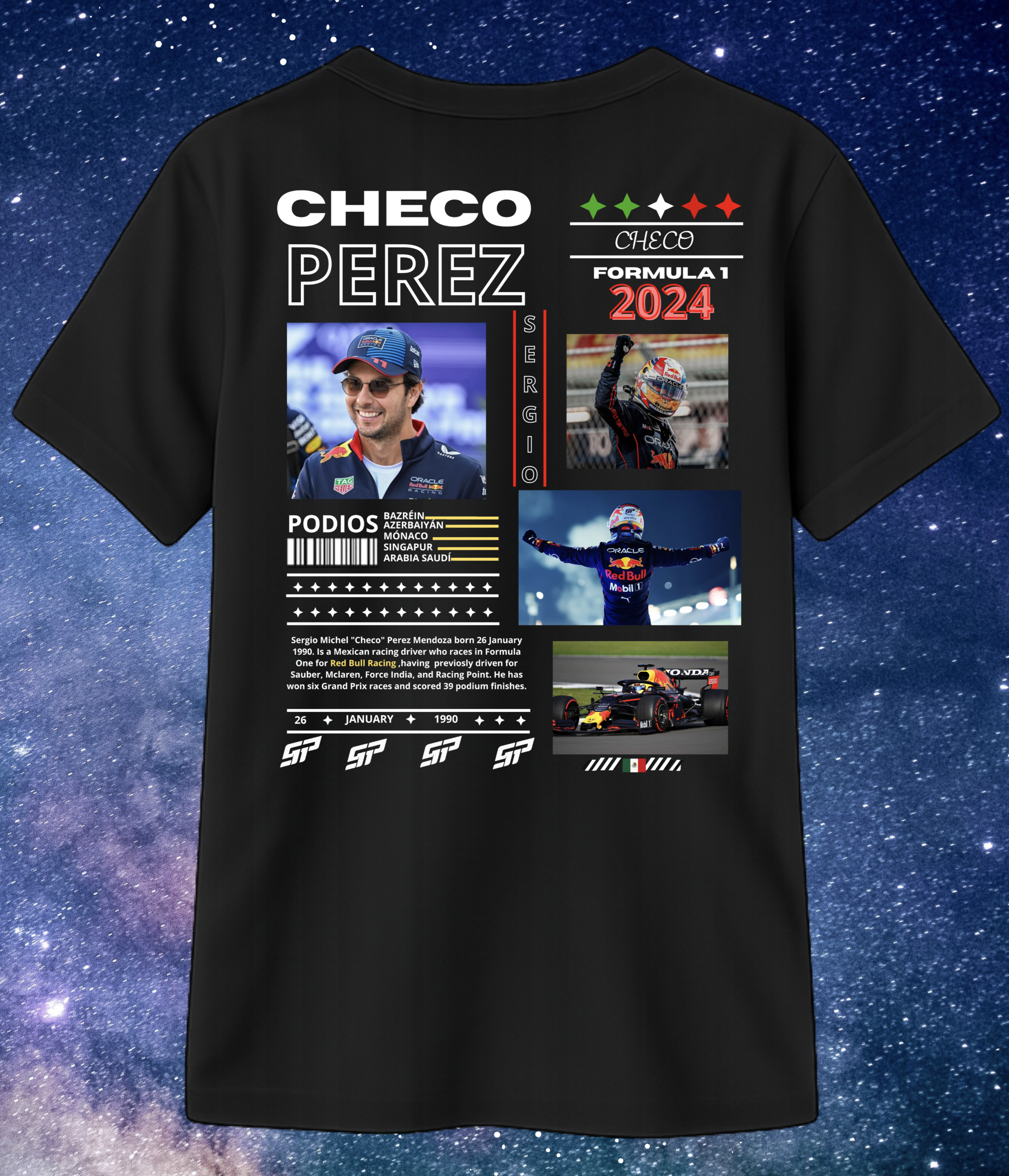 Camisa de Checo Perez