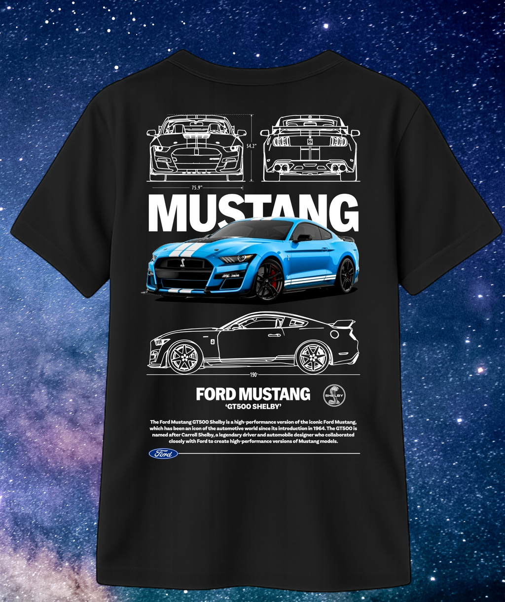 Camisa de mustang