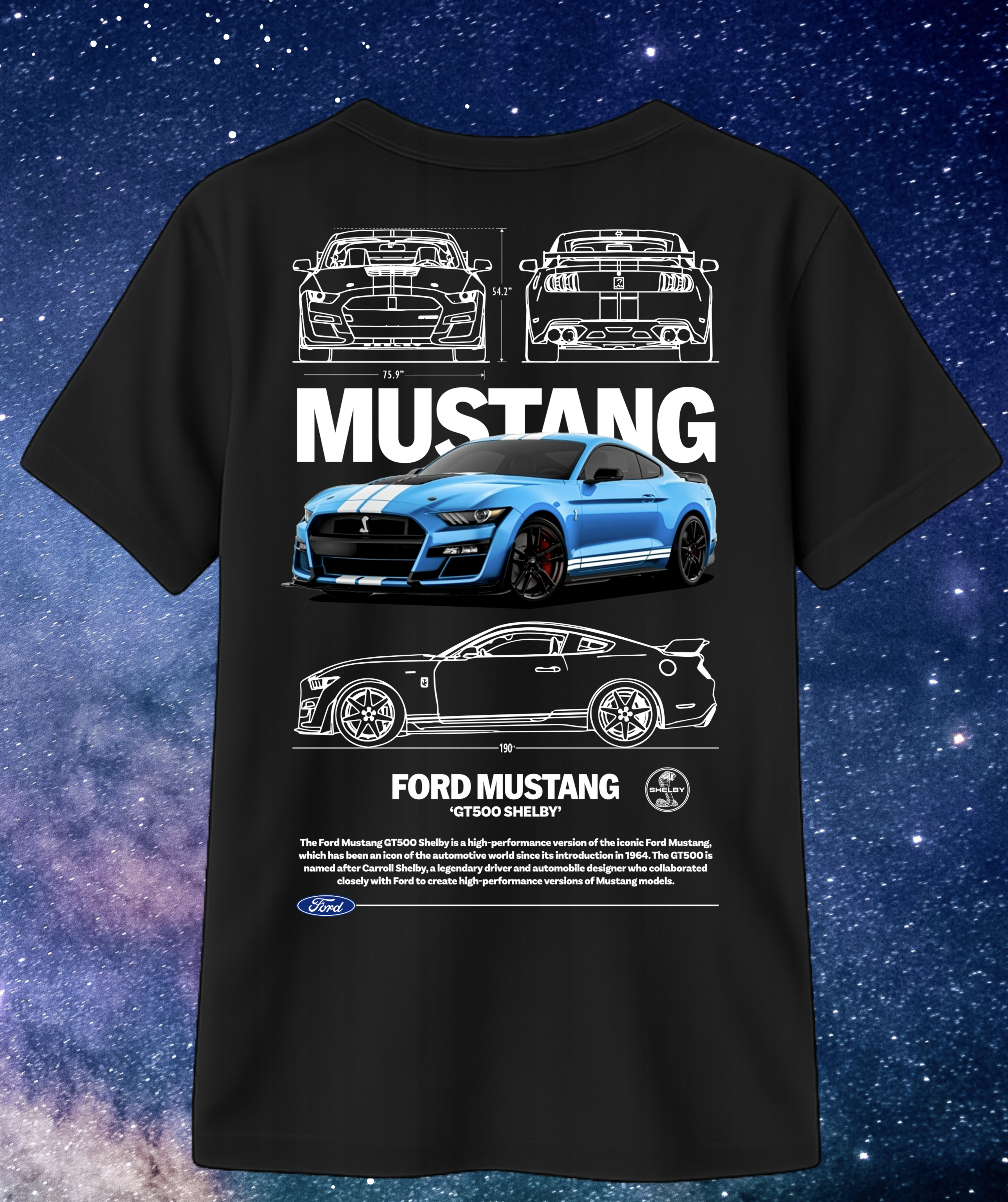 Camisa de mustang