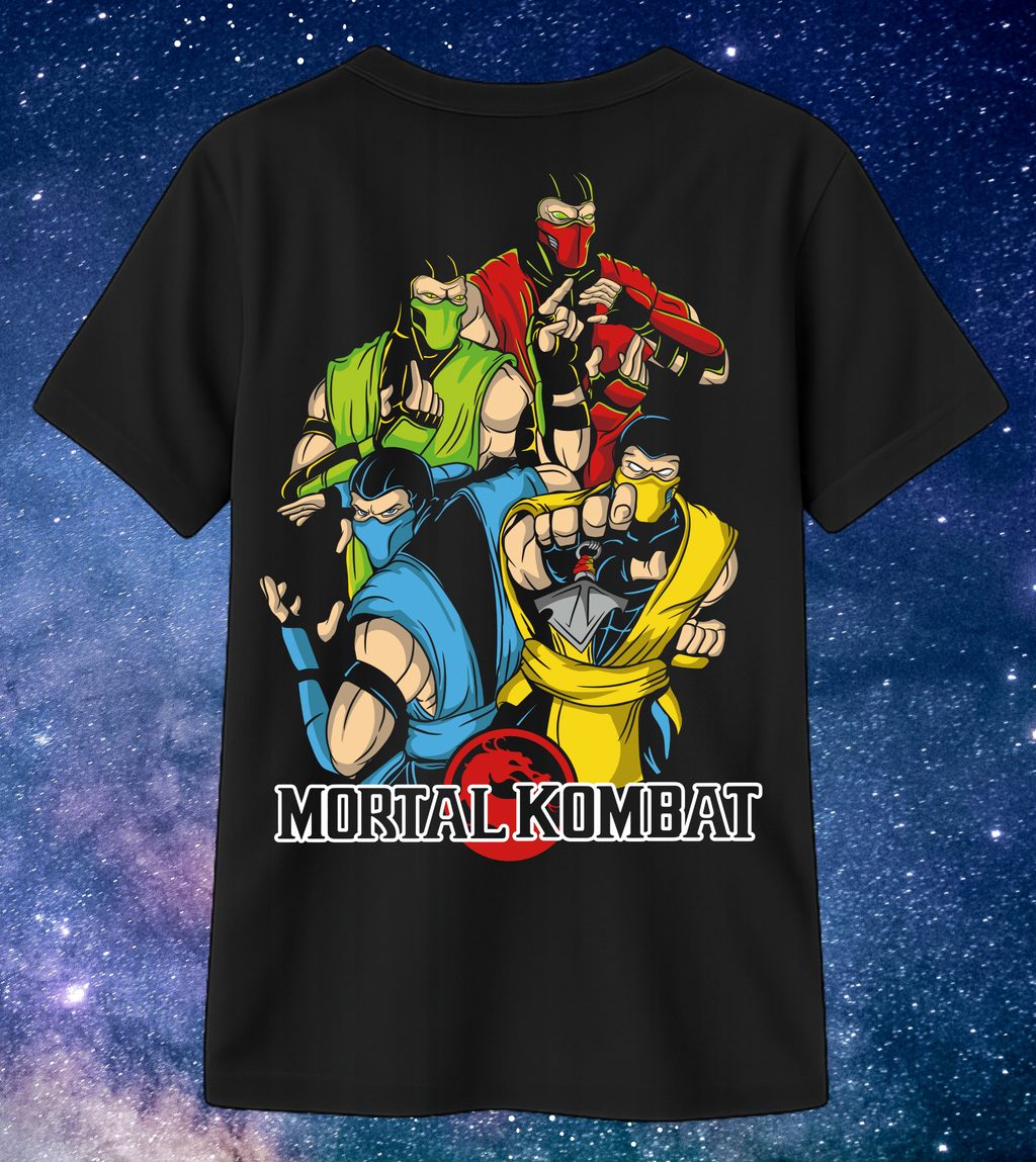 Camisa de Mortal Kombat