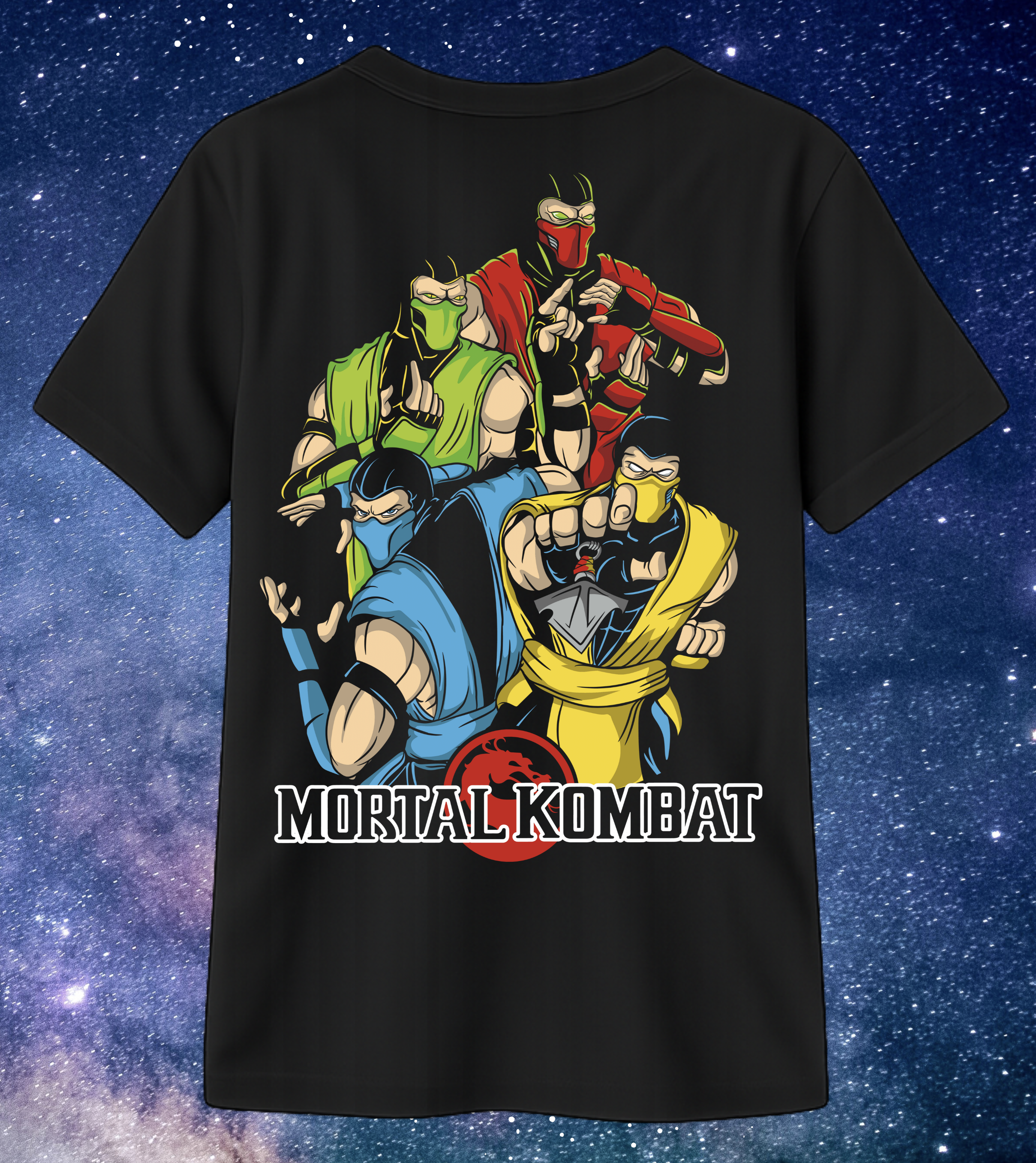 Camisa de Mortal Kombat