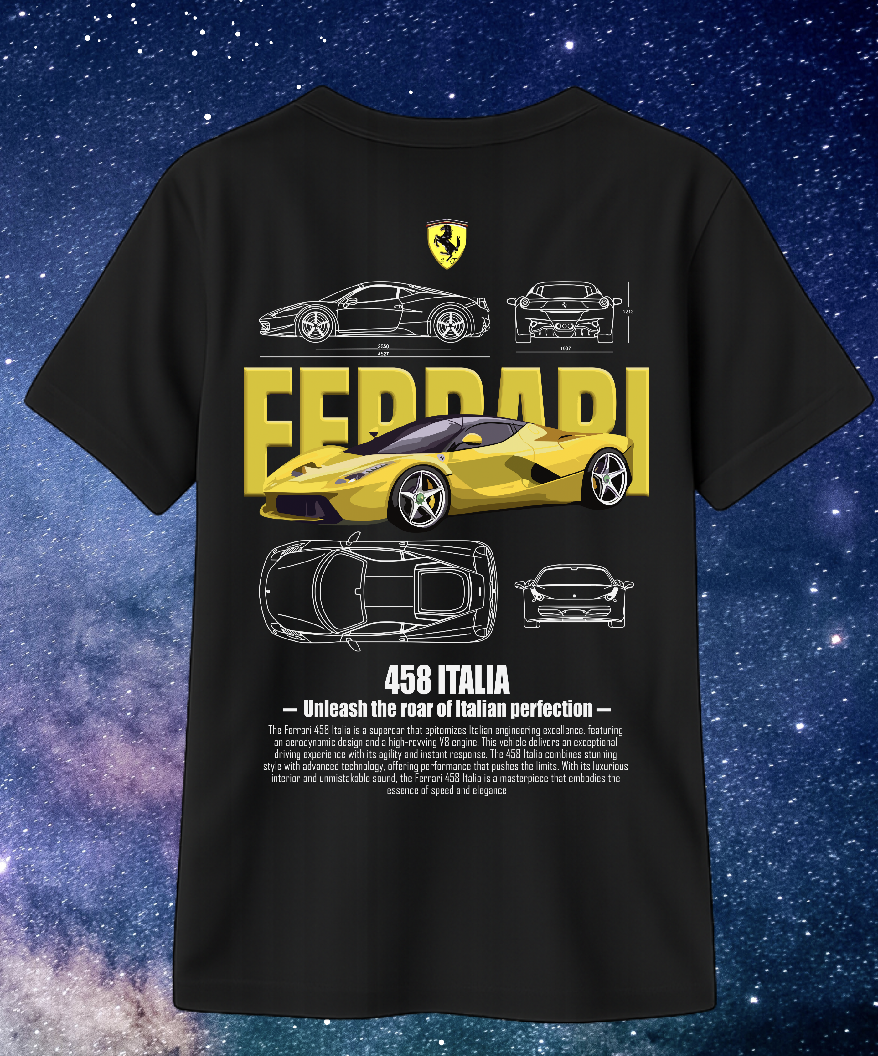 Camisa de Ferrari
