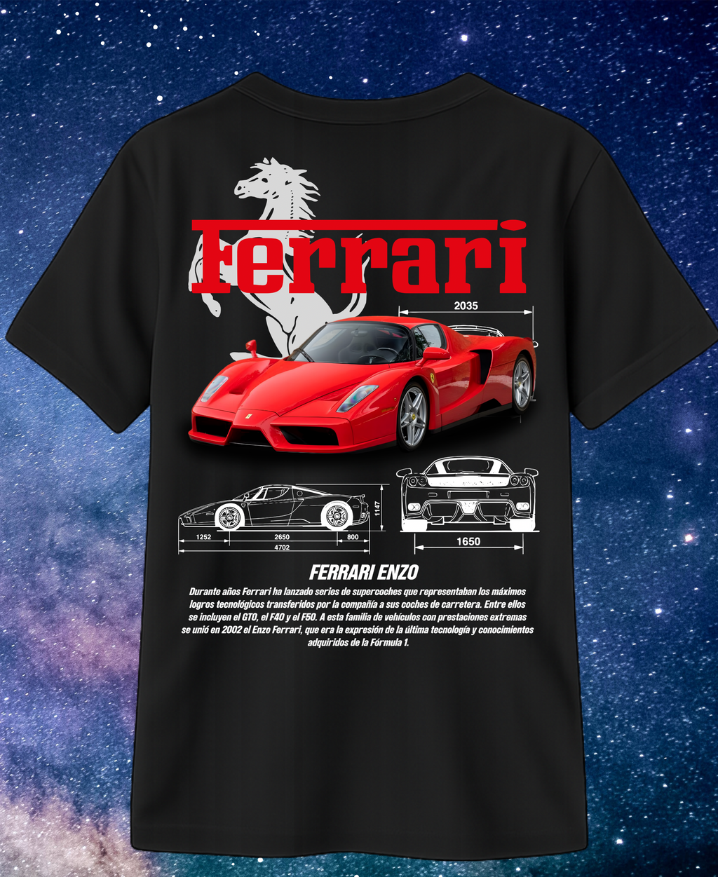 Camisa de ferrari